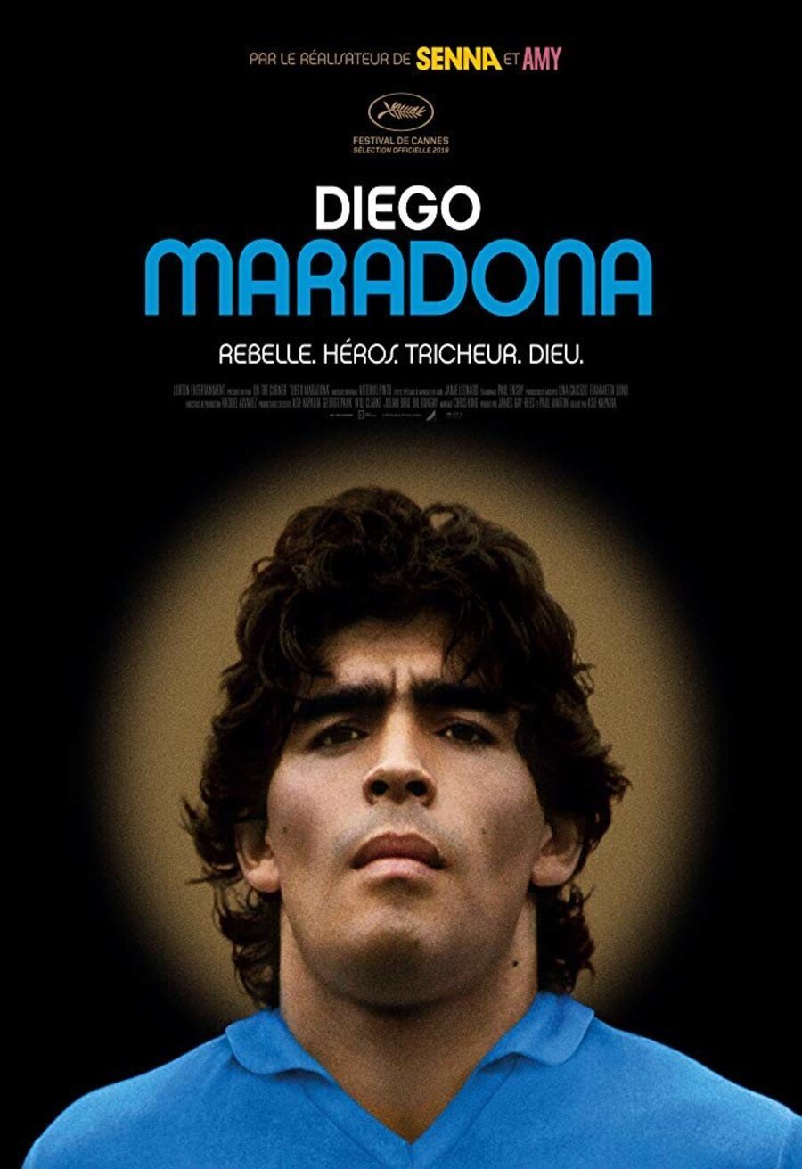 Cartel de Diego Maradona - Francia