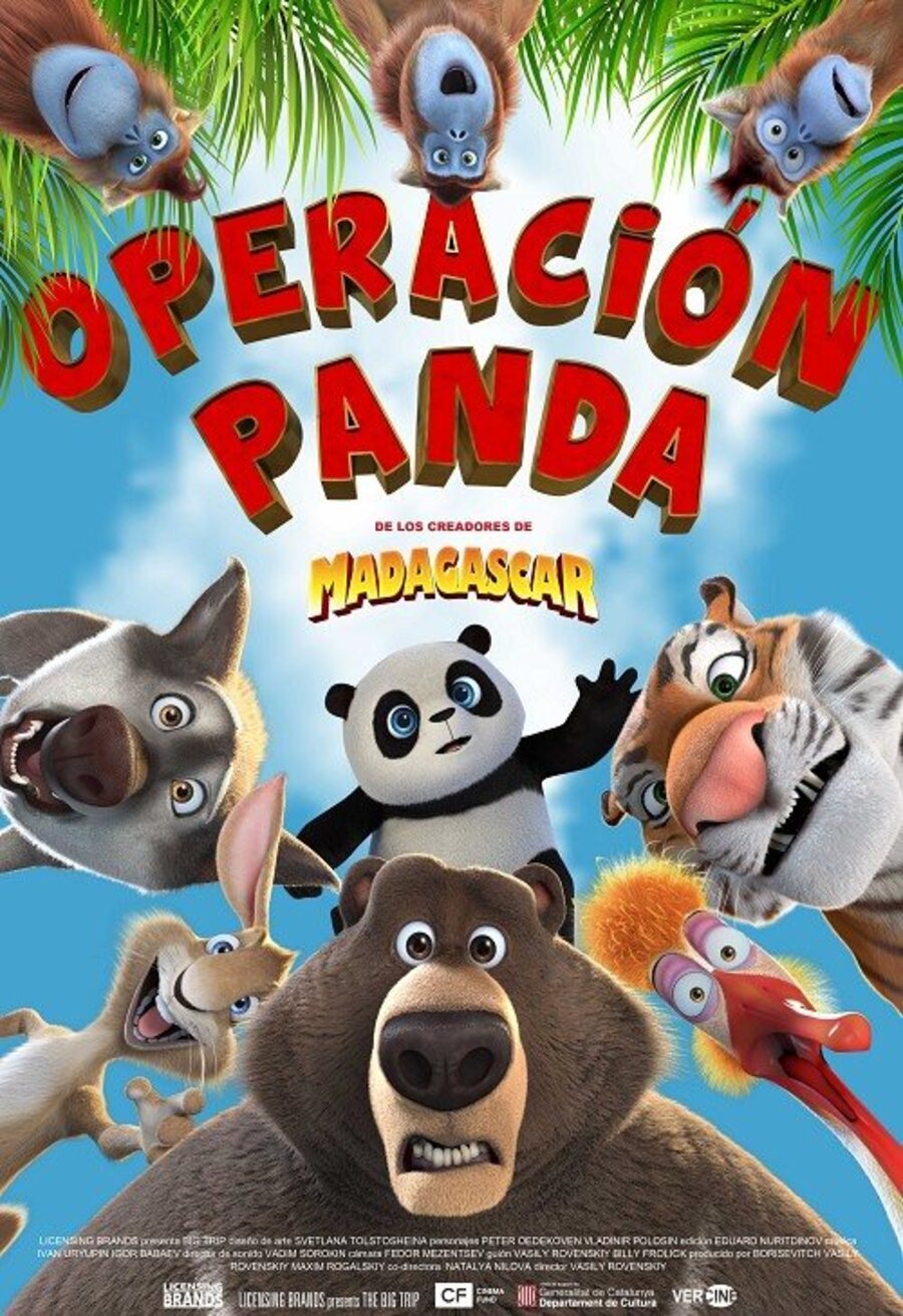 Cartel de ¿Quién perdió un panda? - España