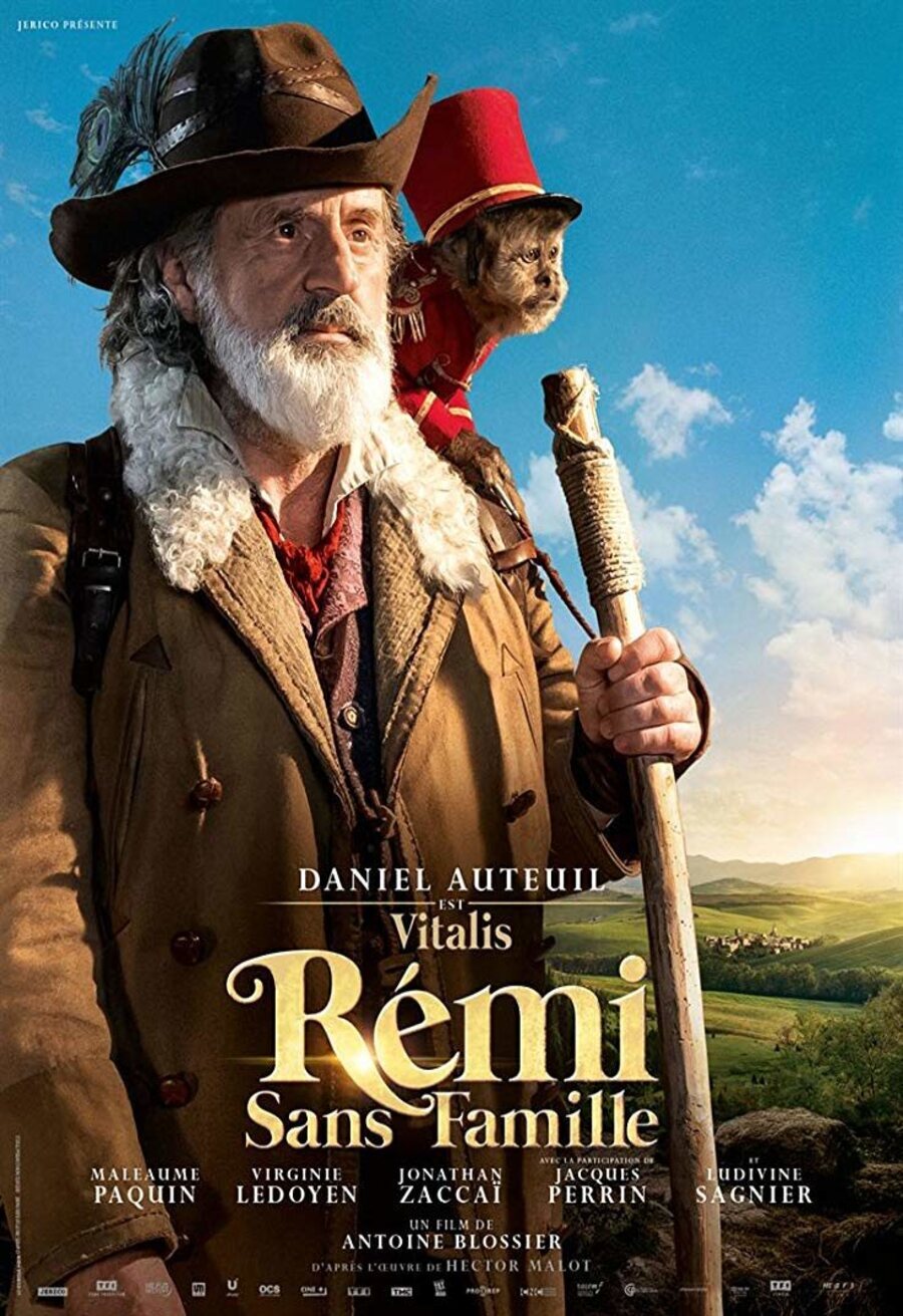 Cartel de Rémi sans famille - Daniel Auteuil