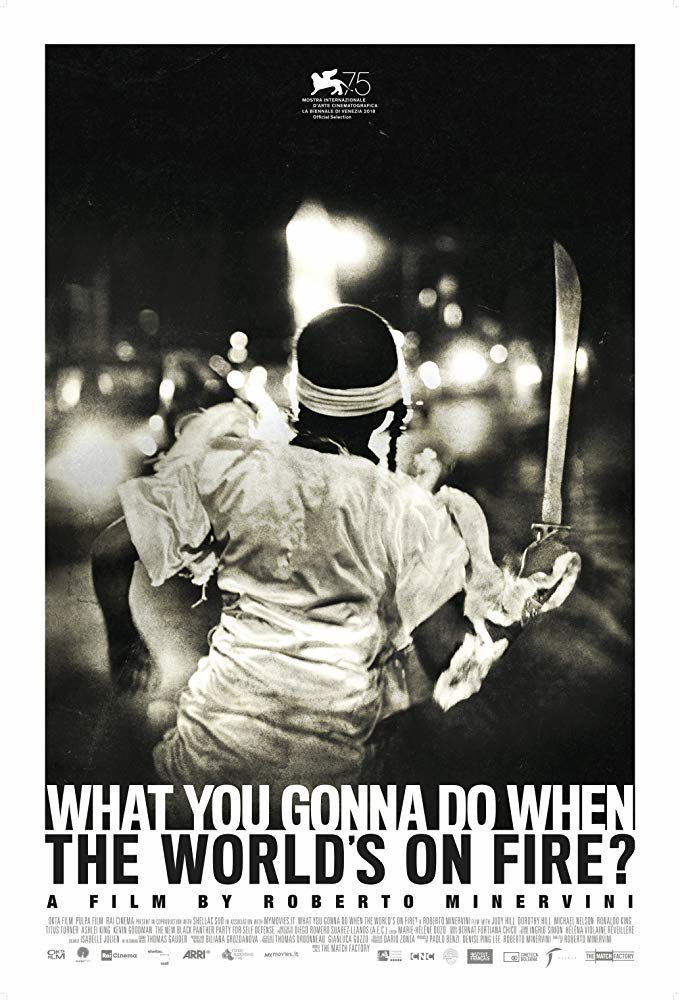 Cartel de What You Gonna Do When The World´s On Fire - 'Póster EEUU'