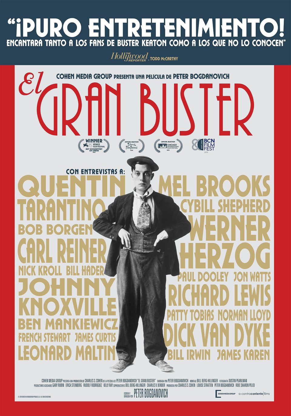 Cartel de The Great Buster - España