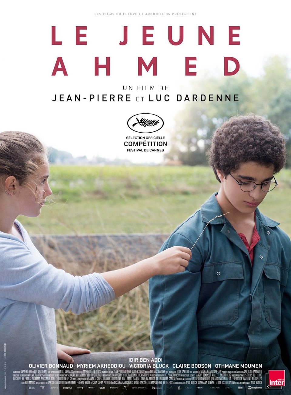 Cartel de El joven Ahmed - Bélgica