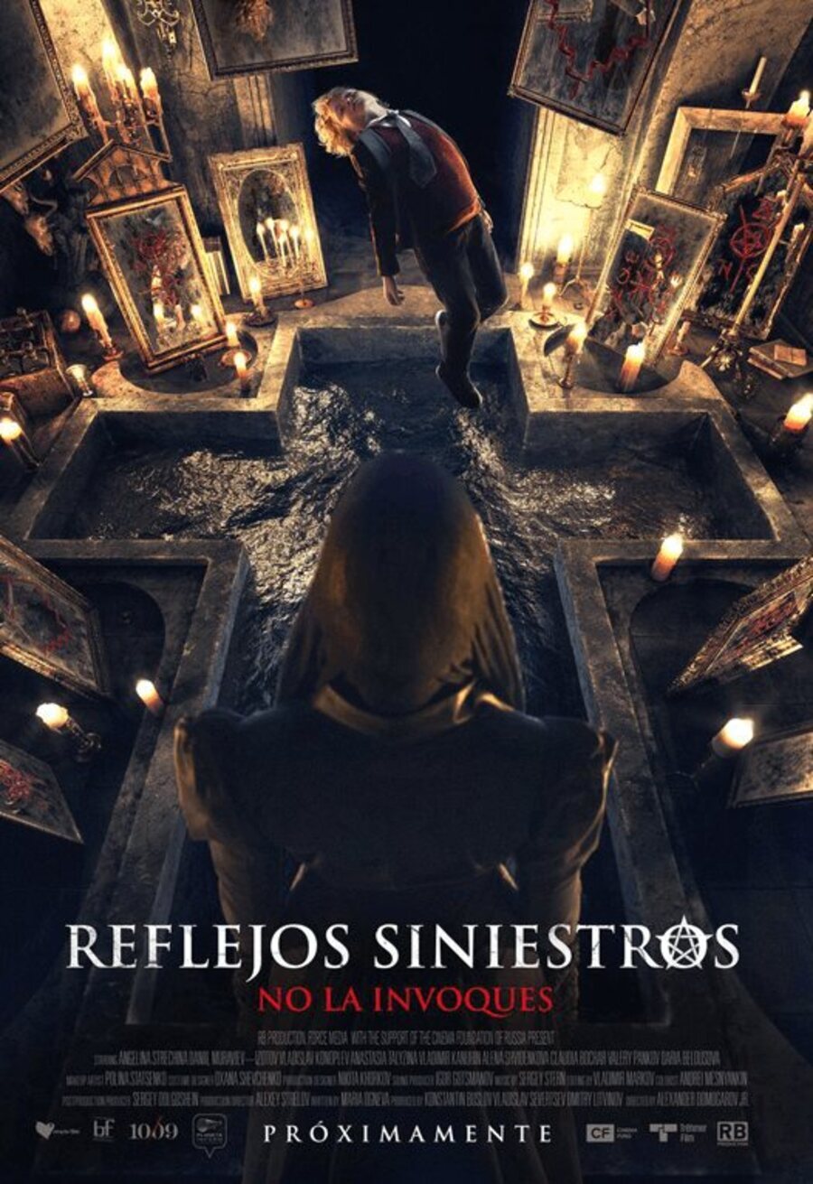 Cartel de Reflejos siniestros - Mexico