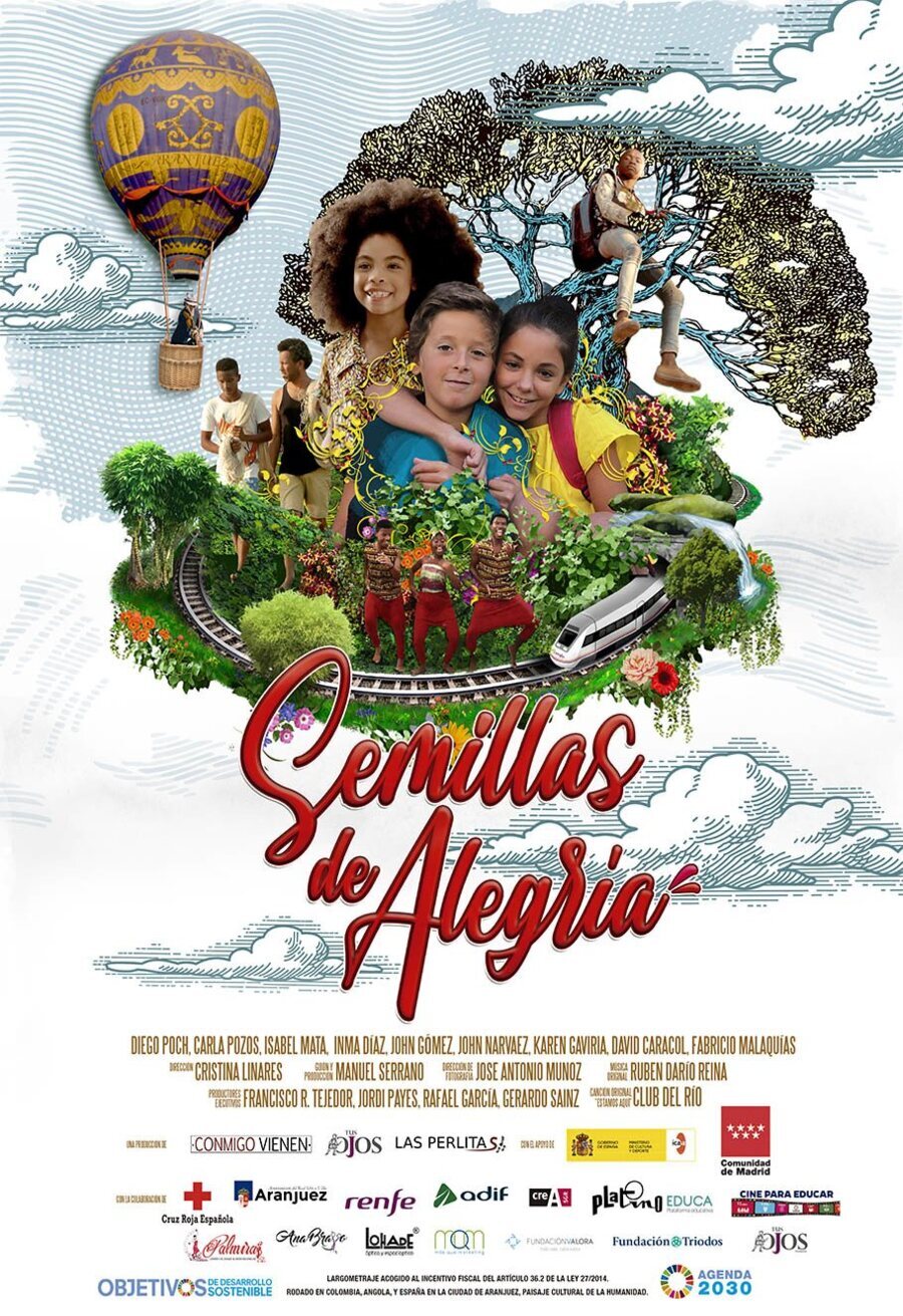 Cartel de Semillas de alegría - Cartel español 'Semillas de alegría'