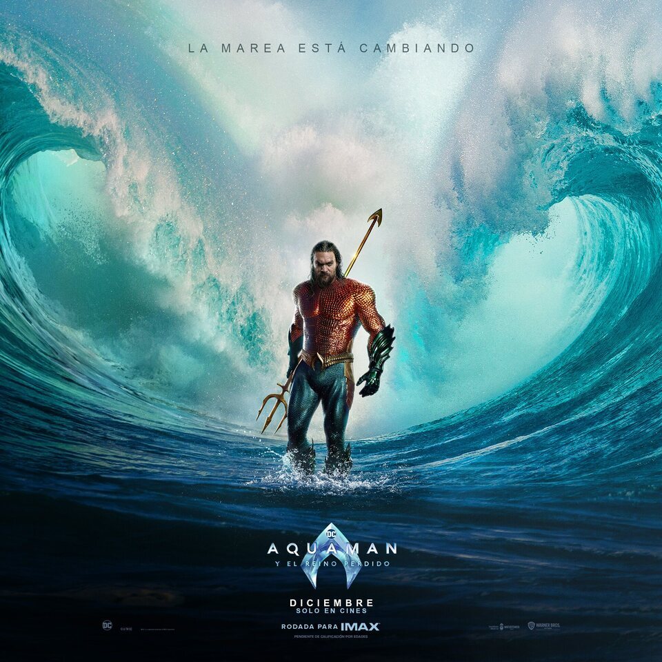 Cartel de Aquaman and the Lost Kingdom - Cartel España