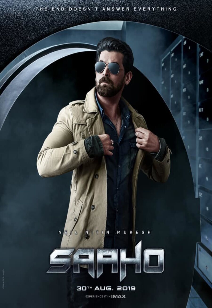 Cartel de Saaho - Neil Nitin Mukesh
