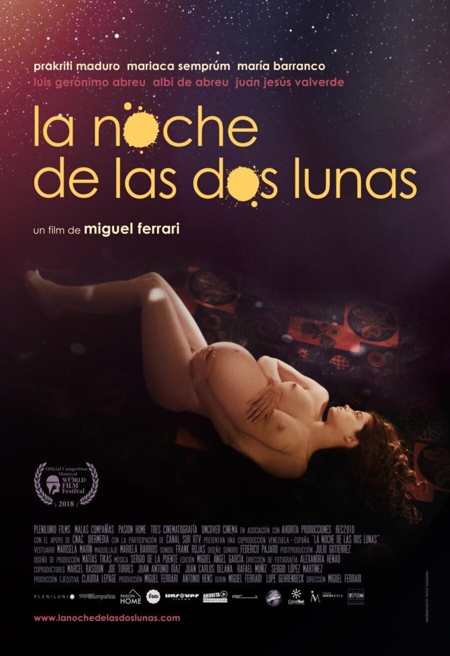 Cartel de La noche de las dos lunas - Español