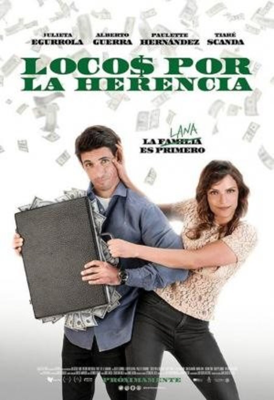 Cartel de Locos por la herencia - Cartel 'Locos por la herencia'