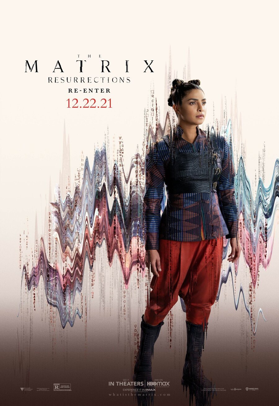 Cartel de The Matrix Resurrections - Póster Priyanka Chopra