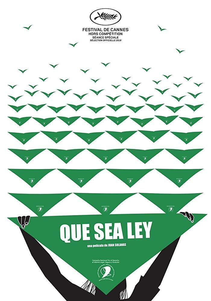 Cartel de La ola verde (Que sea ley) - Cartel 'Que sea ley'