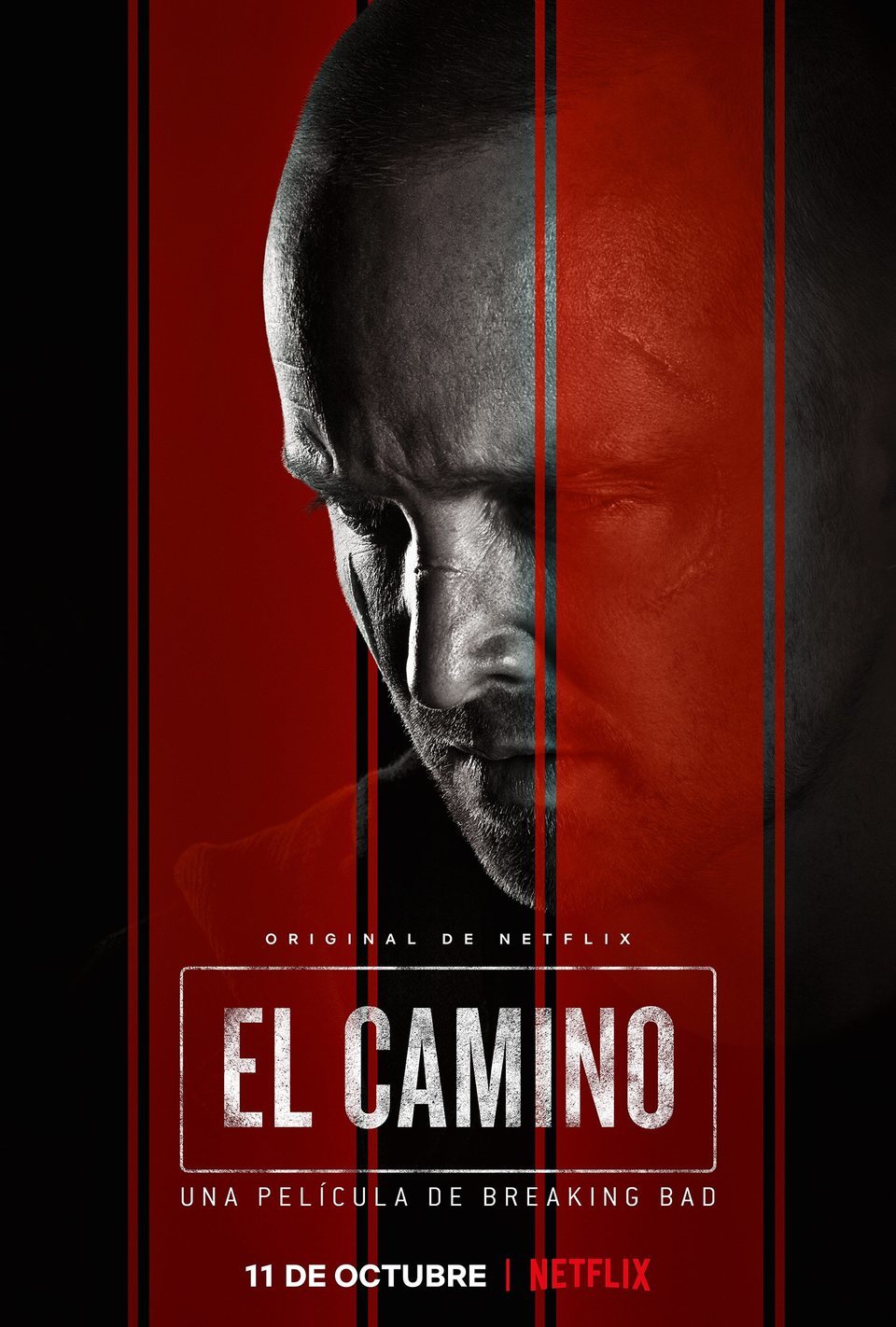 Cartel Póster España de 'El Camino: Una película de Breaking Bad'