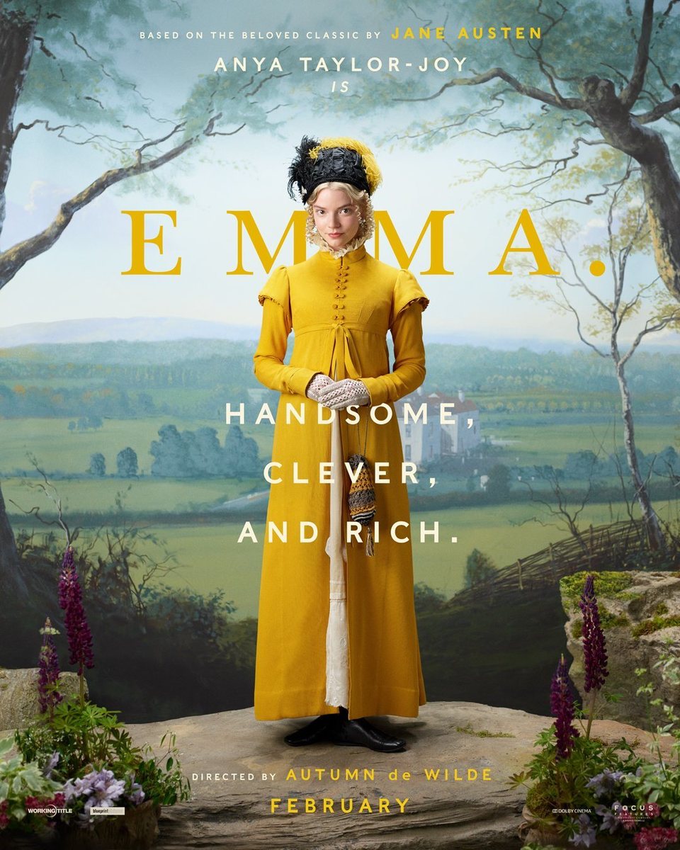 Cartel de Emma - Póster inglés 'Emma'