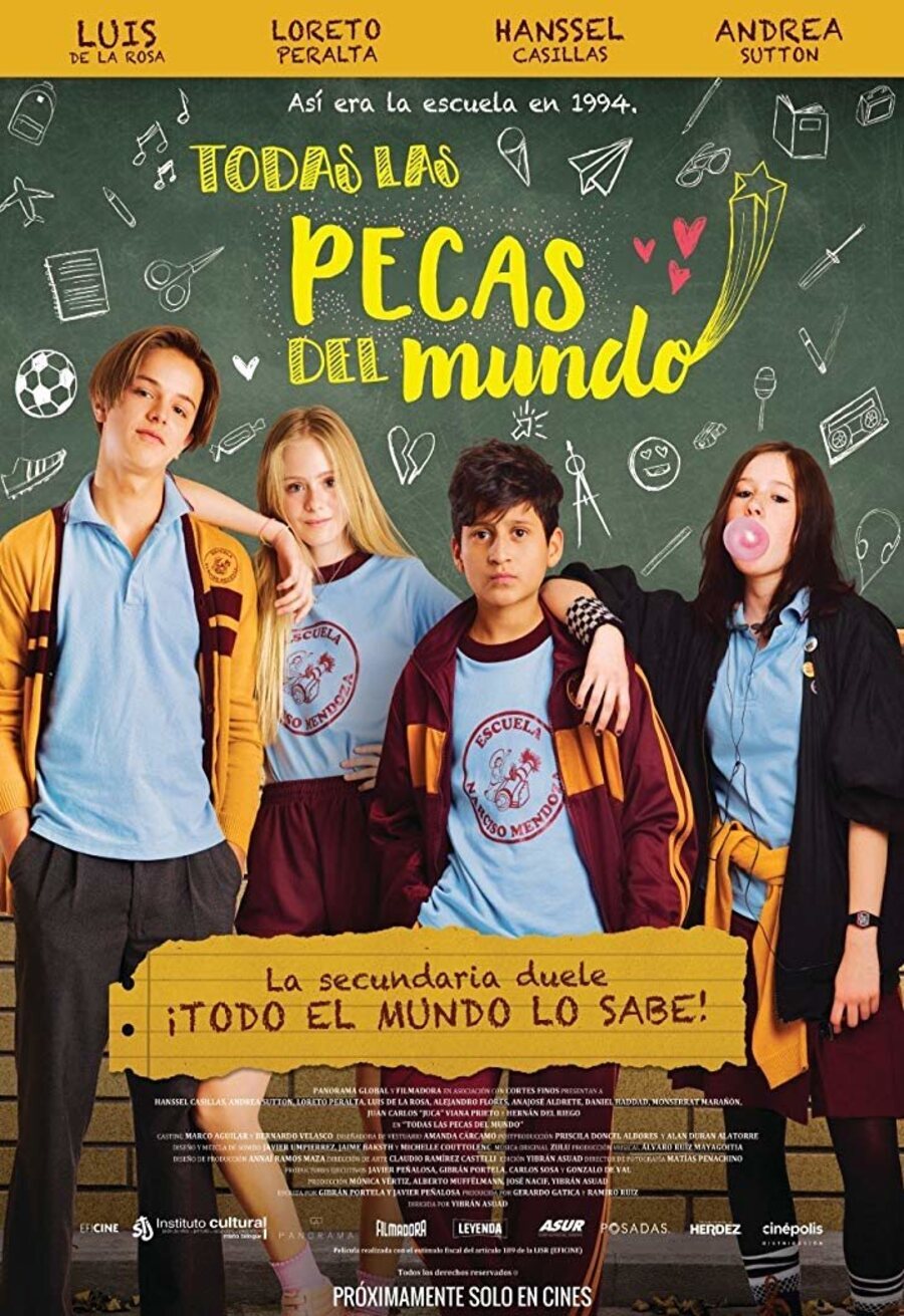 Cartel de Todas las pecas del mundo - Todas las pecas del mundo