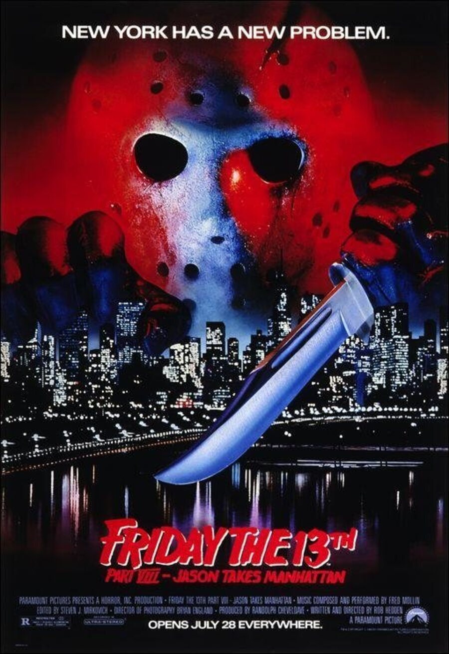 Cartel de Martes 13, parte VIII: Jason invade Manhattan - Internacional