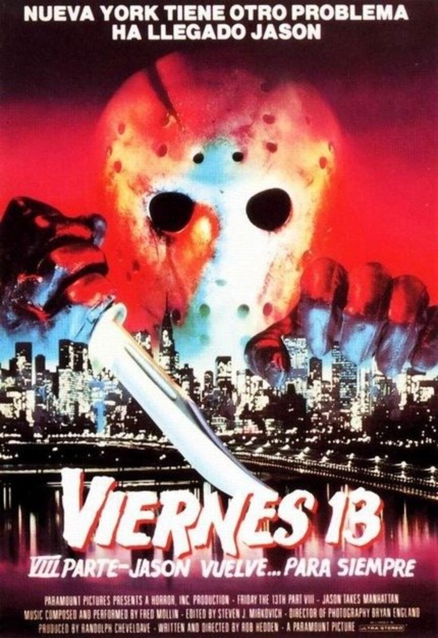 Cartel de Martes 13, parte VIII: Jason invade Manhattan - España