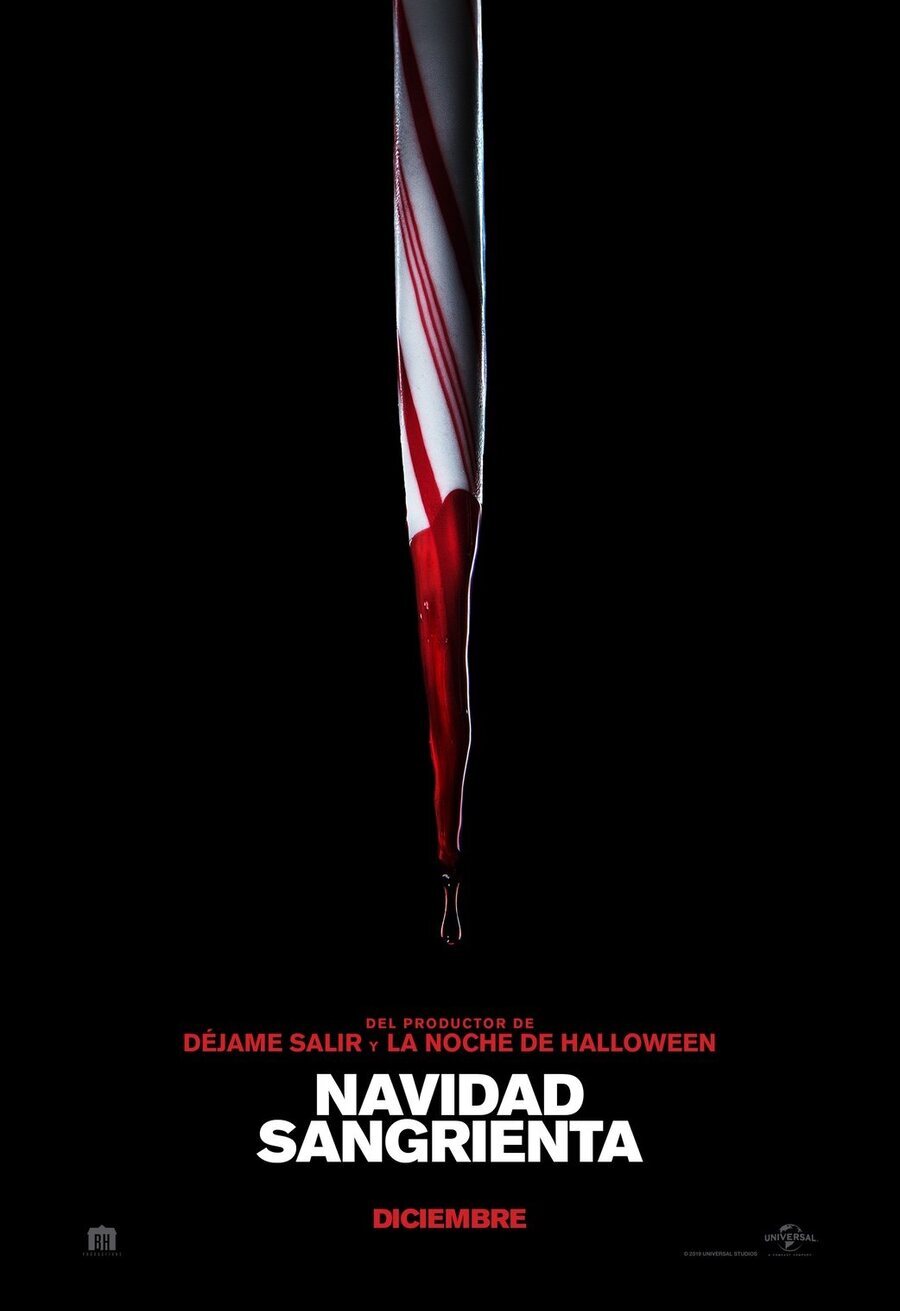 Cartel de Negra Navidad - Cartel español