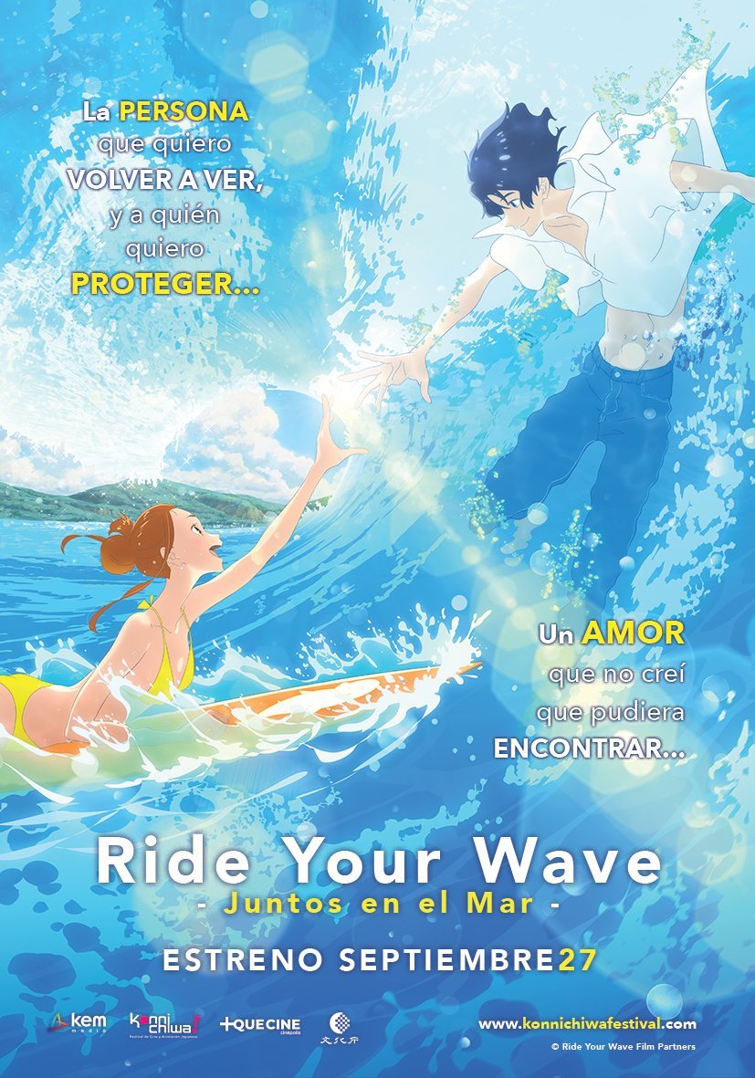 Cartel de Ride your wave: Juntos en el mar - Póster