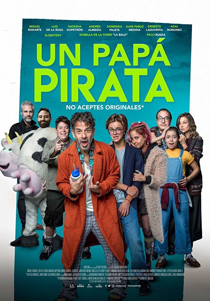 Cartel de Un Papá Pirata - Una Papá Pirata