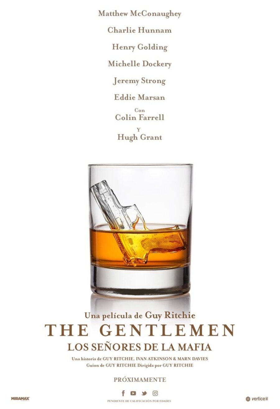 Cartel de Los Caballeros (The Gentlemen) - Teaser póster 'The Gentlemen'