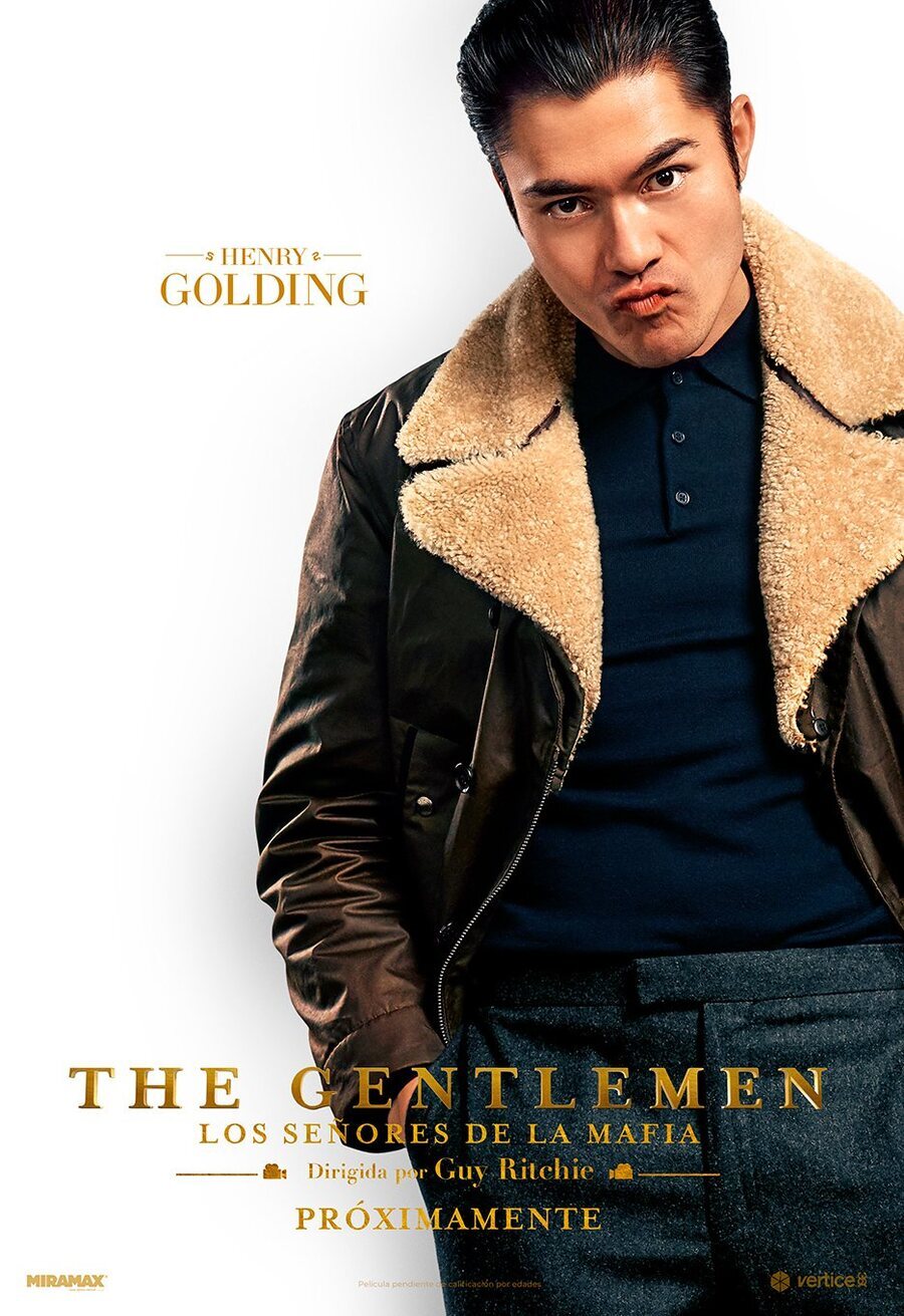 Cartel de Los Caballeros (The Gentlemen) - Póster Henry Golding