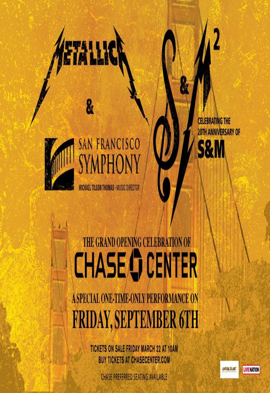 Cartel de Metallica & San Francisco Symphony - S&M2 - Metallica & San Francisco Symphony - S&M2 (Póster antiguo)