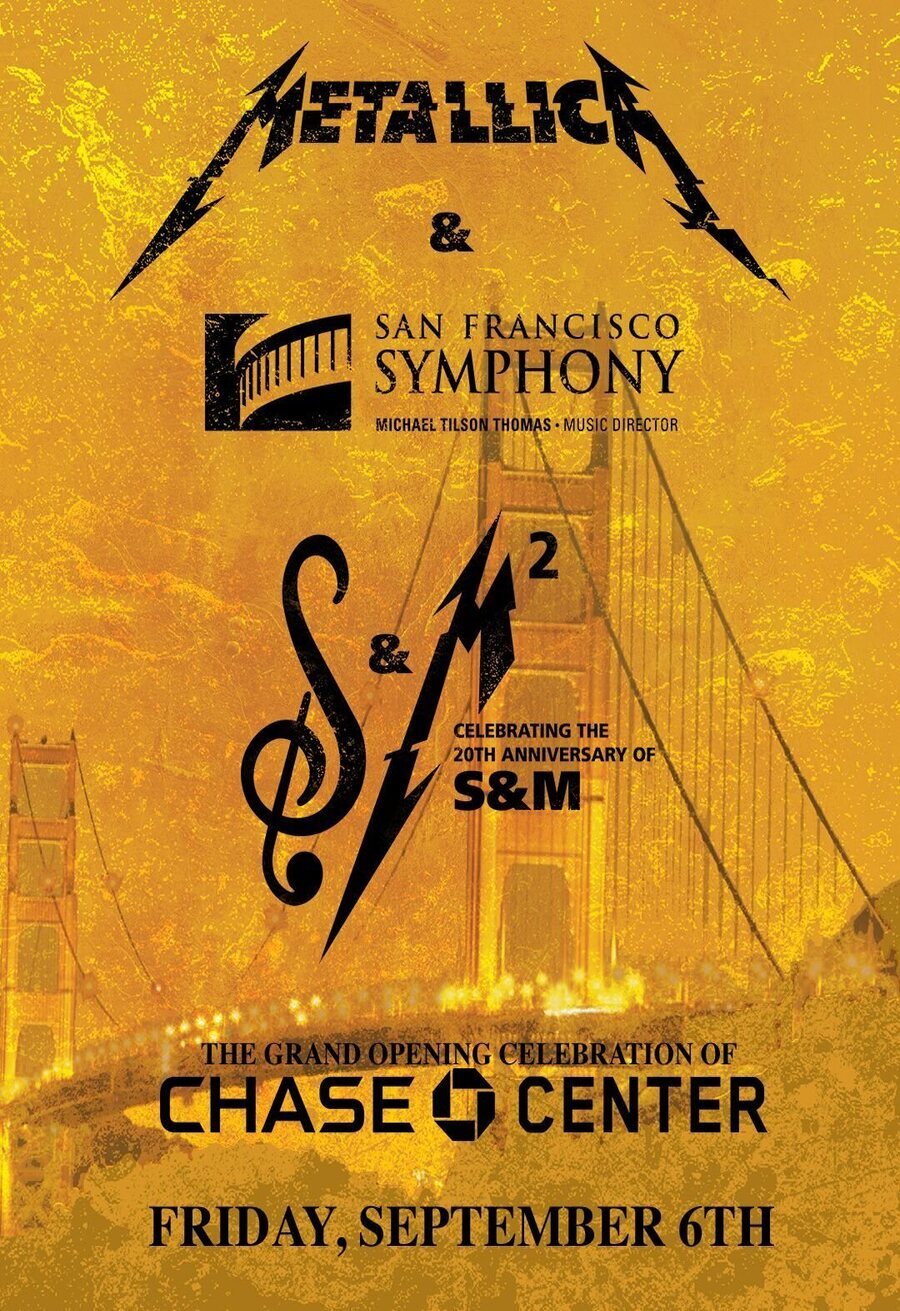 Cartel de Metallica & San Francisco Symphony - S&M2 - Metallica & San Francisco Symphony - S&M2 (Póster antiguo 2)