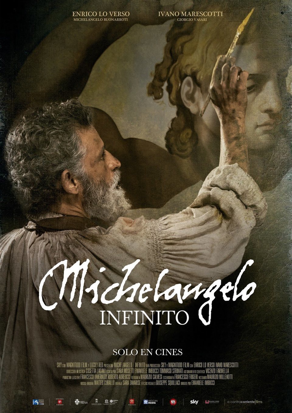 Cartel de Michelangelo infinito - España