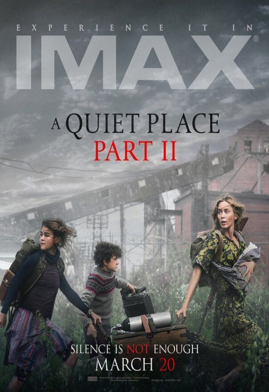 Cartel de Un lugar en silencio parte II - IMAX
