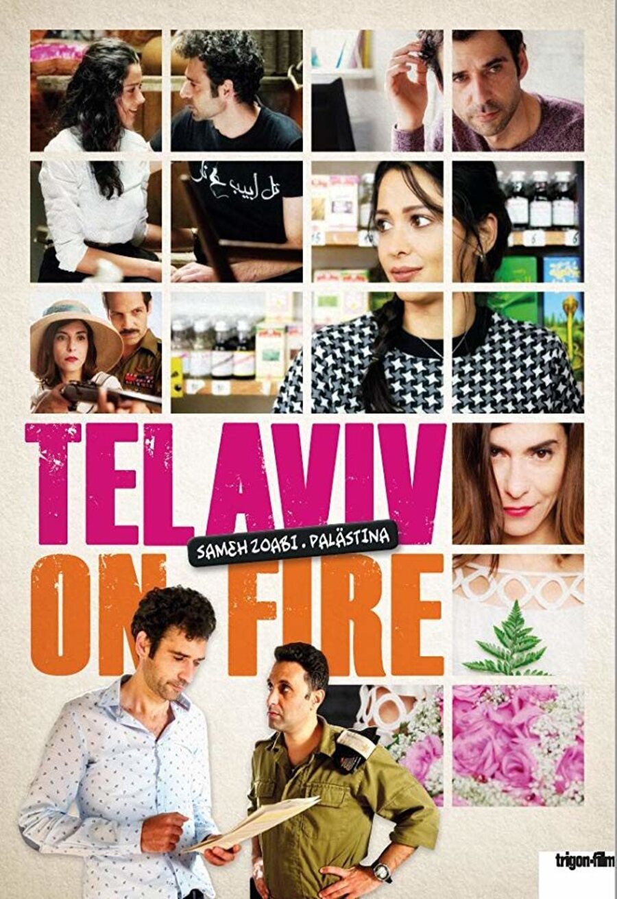 Cartel de Tel Aviv on Fire - Poster Internacional #2