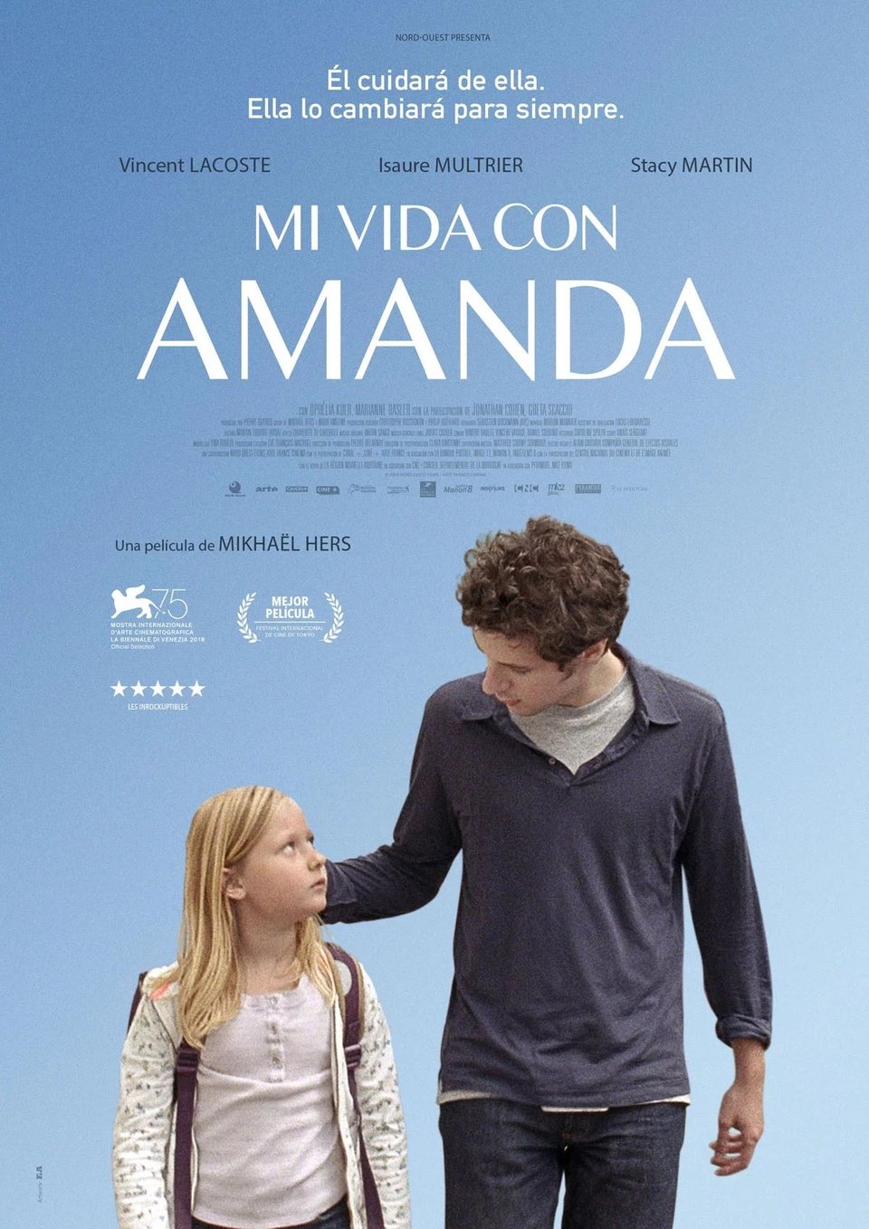 Cartel de Mi vida con Amanda - España