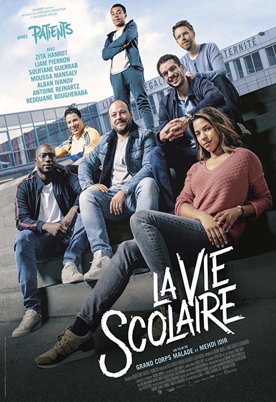 Cartel de La vie scolaire - La vida escolar