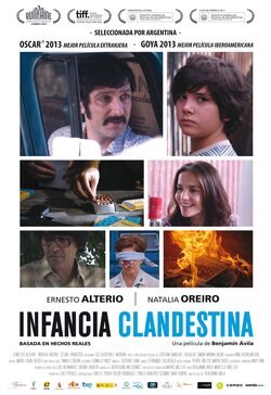 Cartel de Infancia clandestina