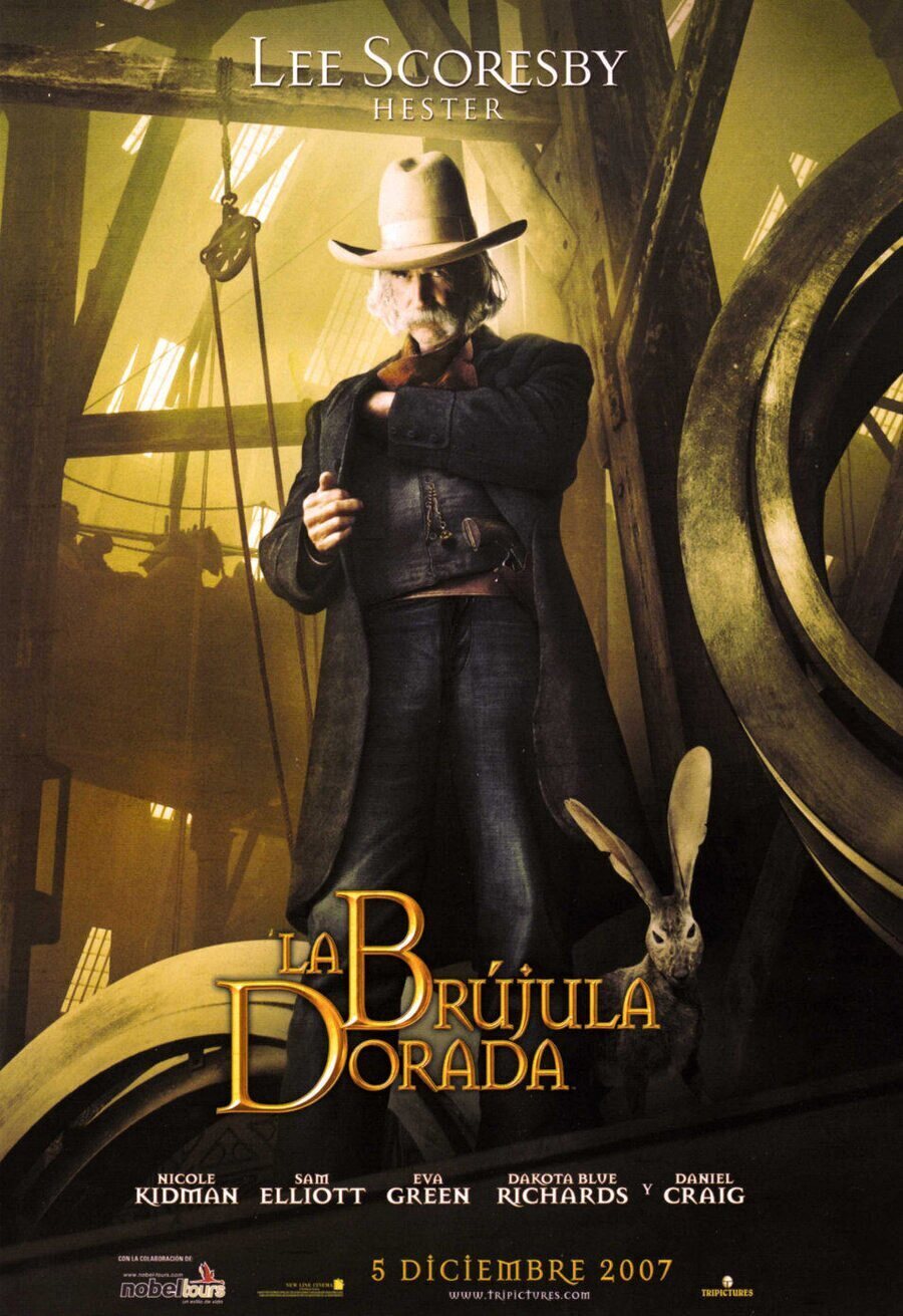 Cartel de La Brújula Dorada - España