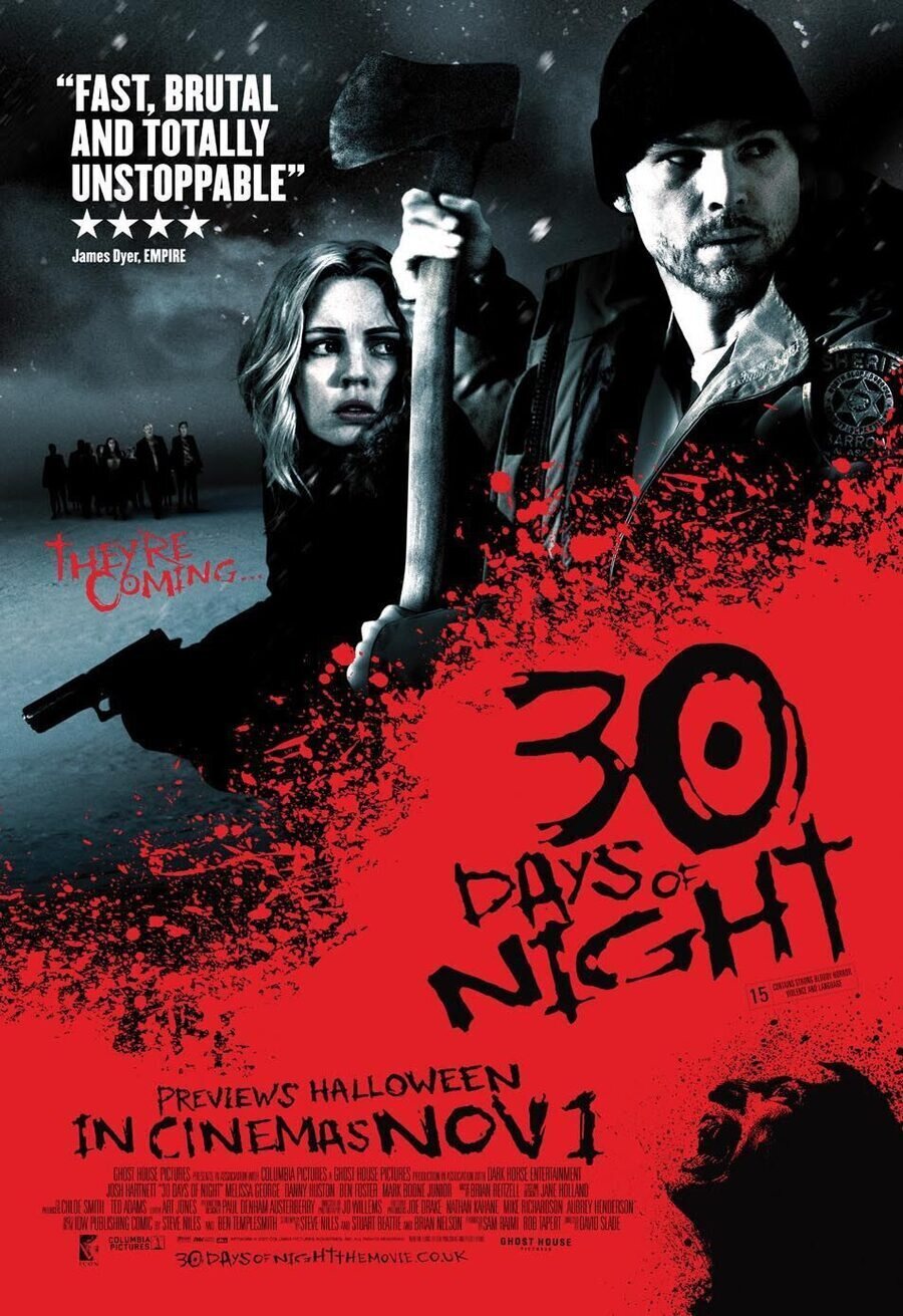 Cartel de 30 días de oscuridad - Estados Unidos