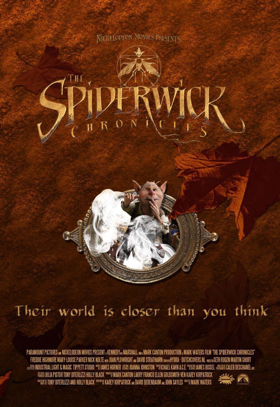 Cartel de Las crónicas de Spiderwick - Estados Unidos