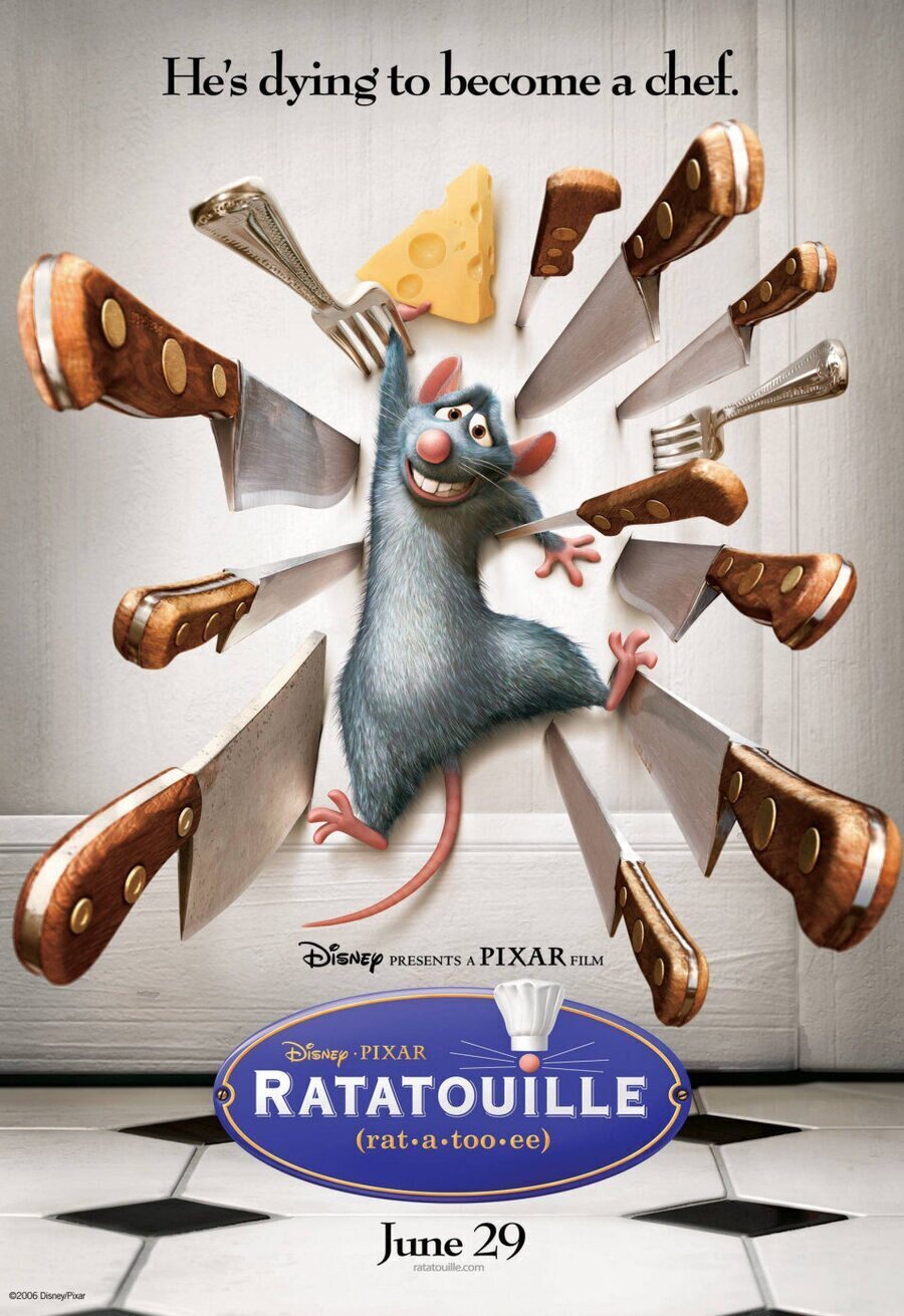 Cartel de Ratatouille - Estados Unidos