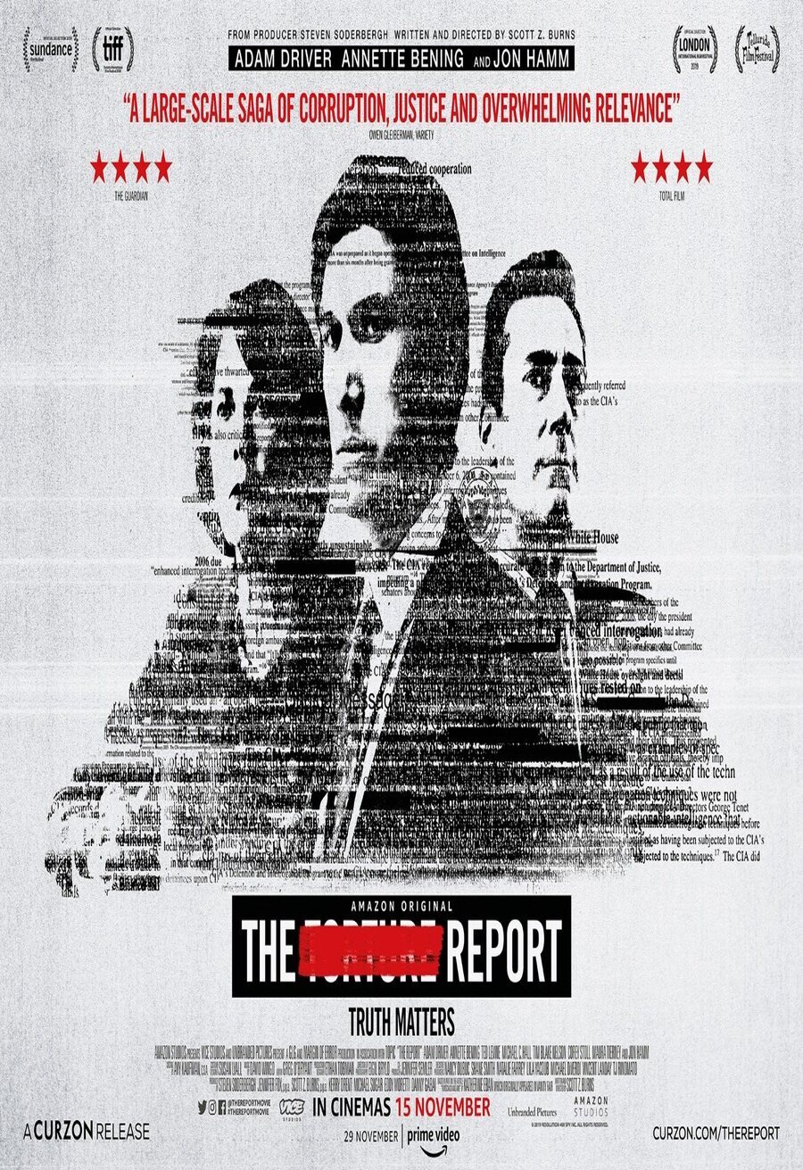 Cartel de Reporte clasificado - The Report