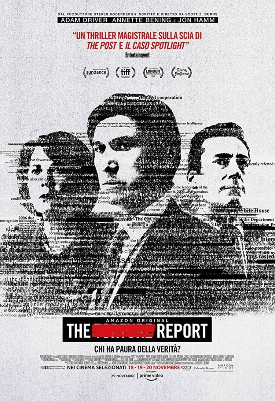 Cartel de Reporte clasificado - The Report - Italia