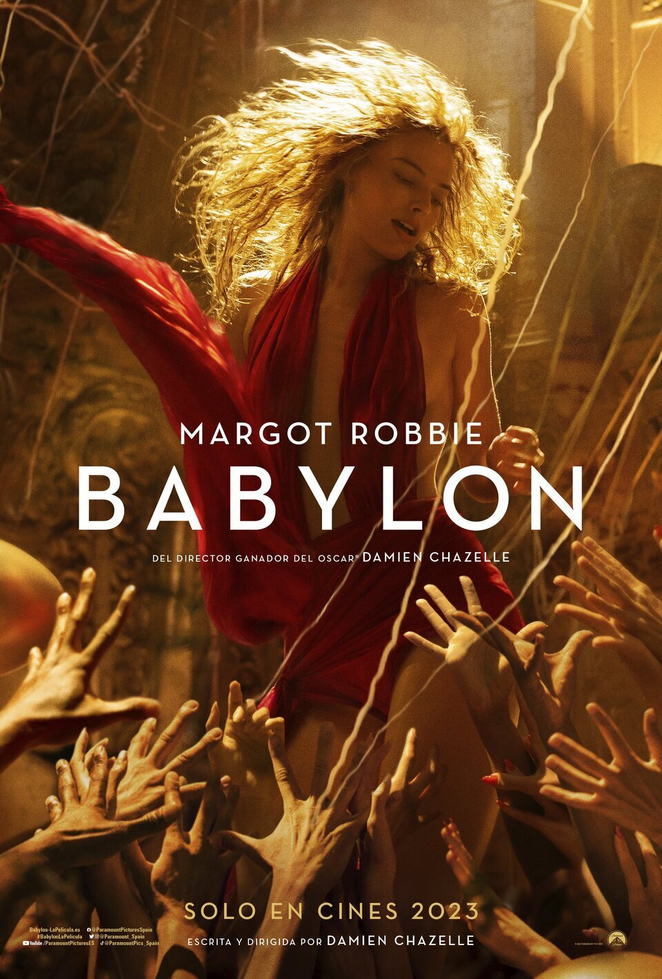 Cartel de Babylon - Margot Robbie