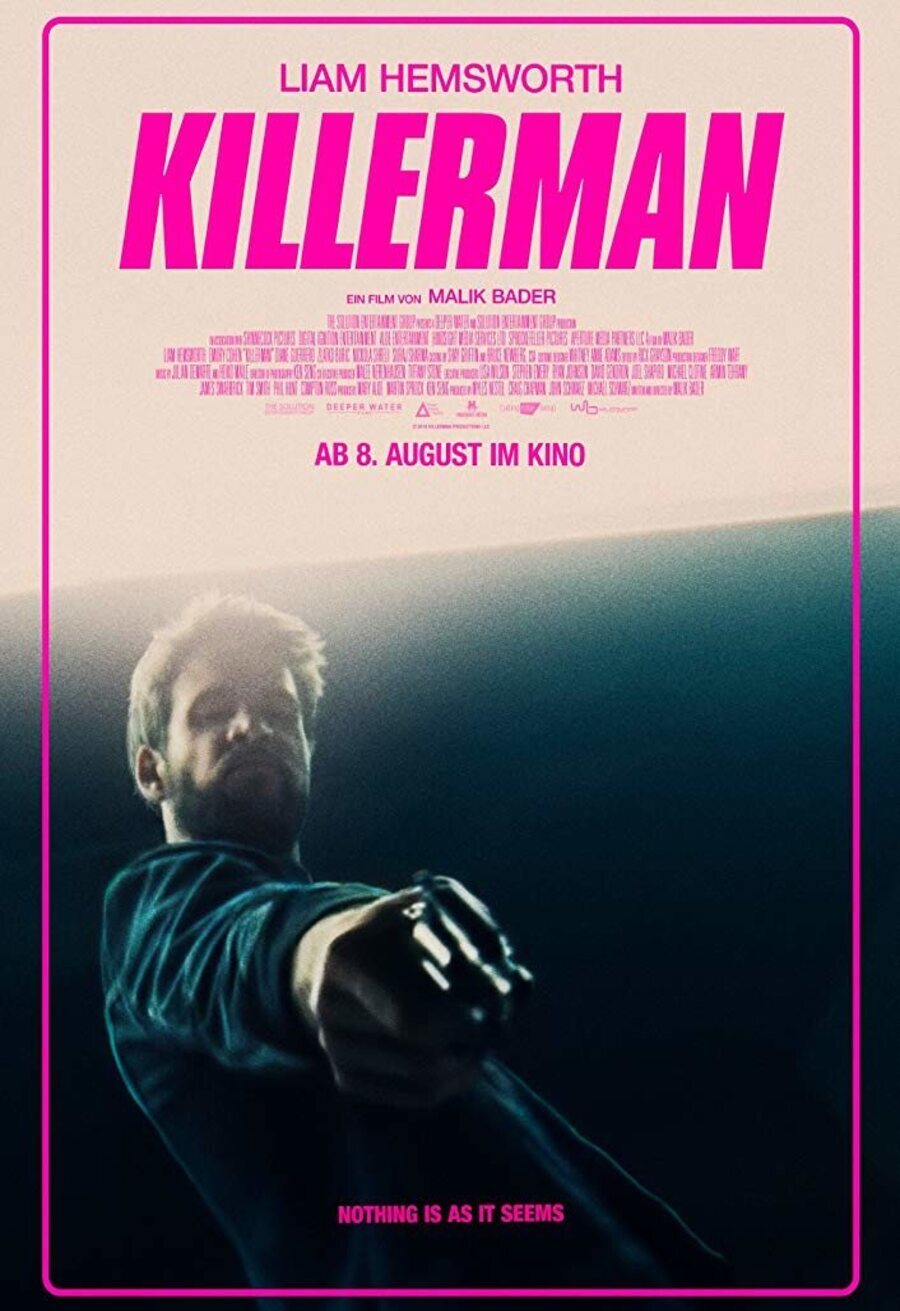 Cartel de El informante - Póster alemán 'Killerman'
