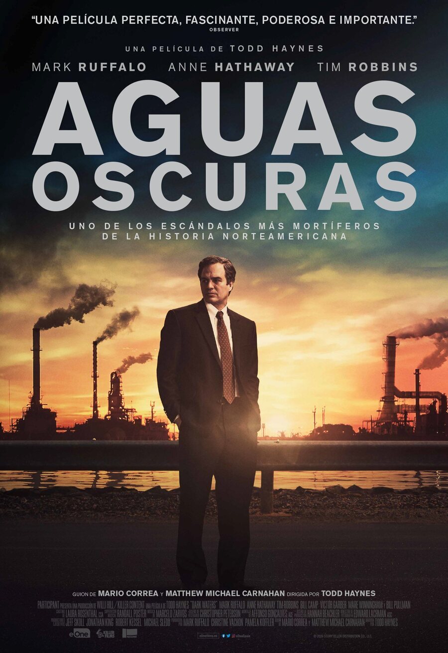 Cartel de El precio de la verdad - Aguas oscuras