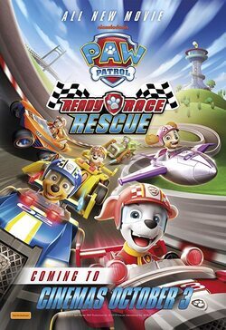 Cartel de Paw Patrol: Ready, Race, Rescue!