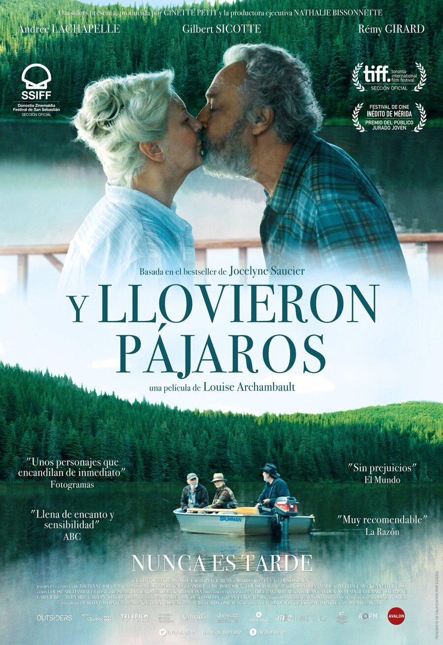 Cartel de Y llovieron pájaros - España