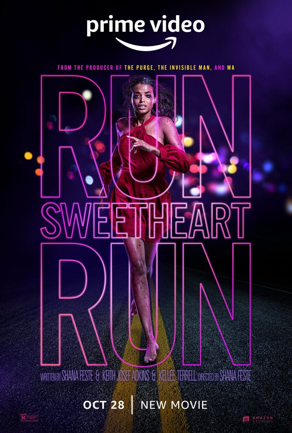 Cartel de Run Sweetheart Run - Estados Unidos