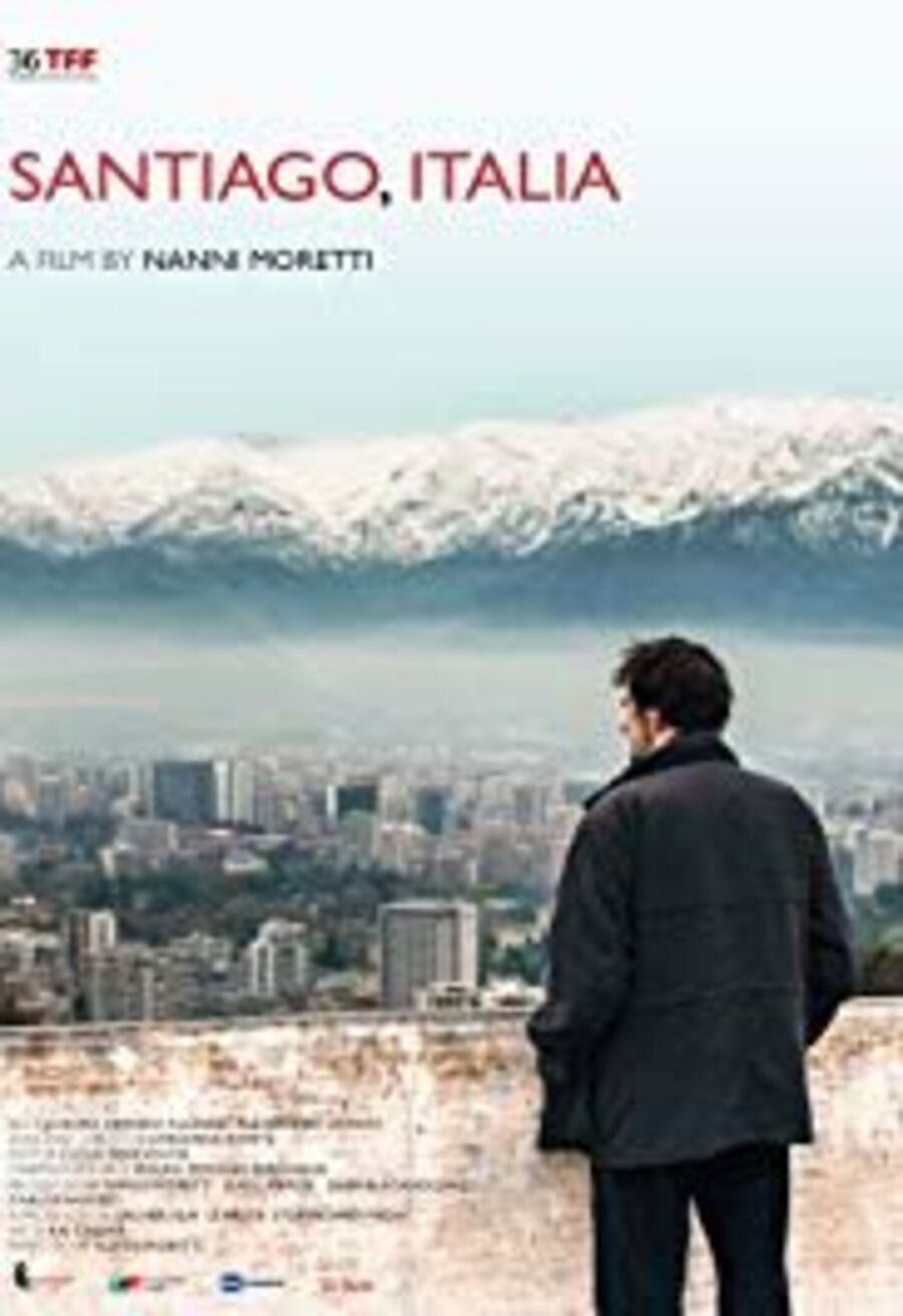 Cartel de Santiago, Italia - Cartel ingles 'Santiago, Italia'