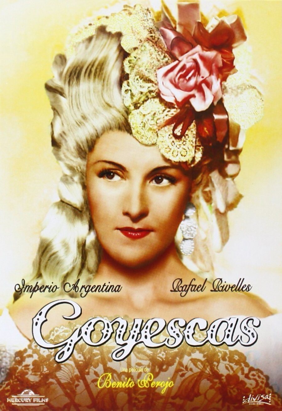 Cartel de Goyescas - España