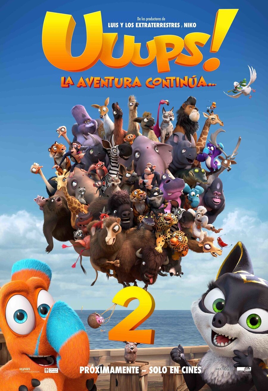 Cartel de Ooops! The Adventure Continues... - Español