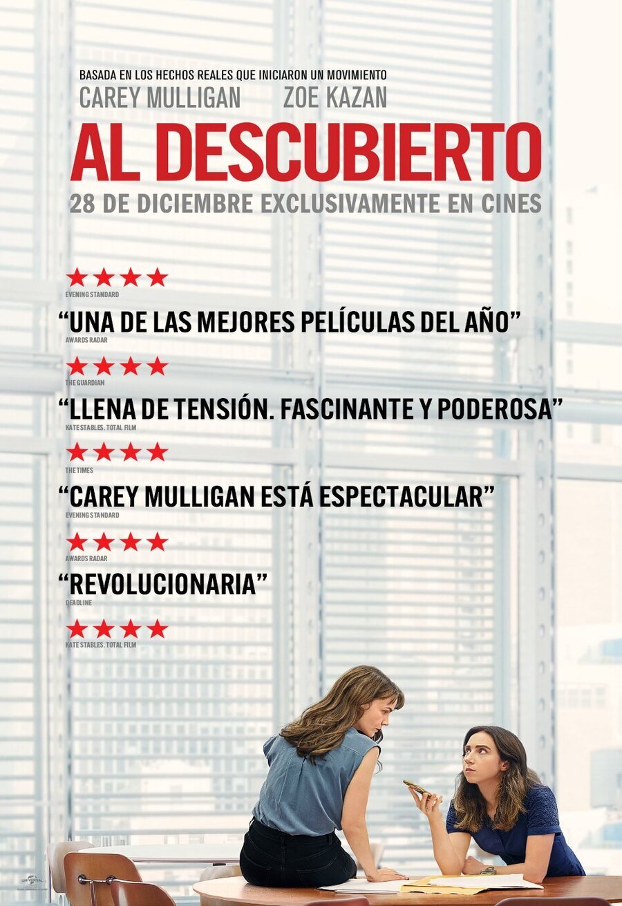 Cartel de She Said - Final españa