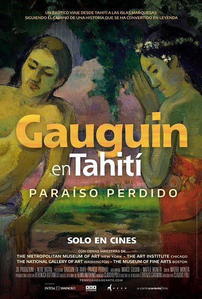 Cartel de Gauguin a Tahiti. Il paradiso perduto - España