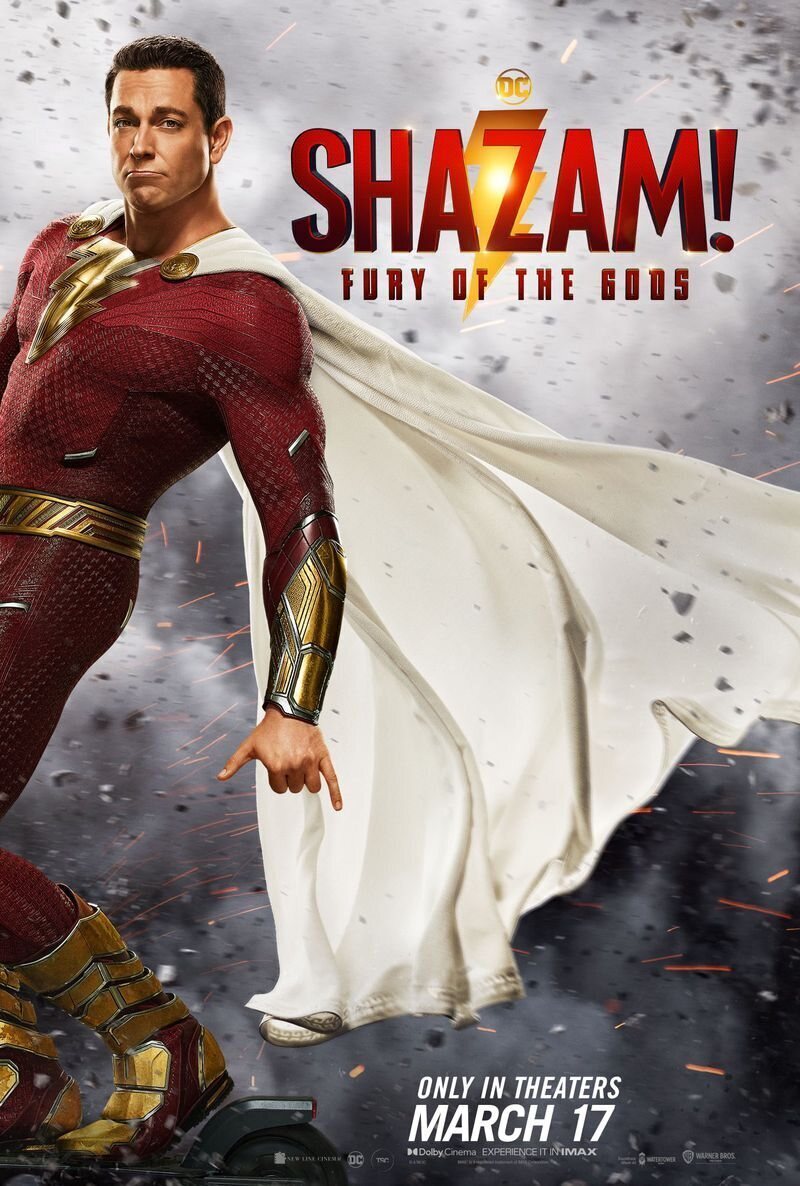 Cartel de ¡Shazam!: La Furia De Los Dioses - EE.UU.